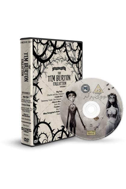 خرید کالکشن فیلم های تیم برتون Tim Burton Collection