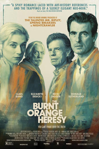 خرید فیلم The Burnt Orange Heresy 2019